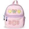 Hook & Loop Lux Kids Backpack, Pink And Lavender - Backpacks - 1 - thumbnail