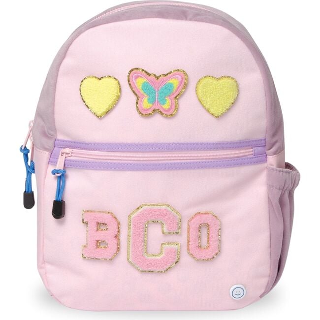 Hook & Loop Lux Kids Backpack, Pink And Lavender - Backpacks - 6