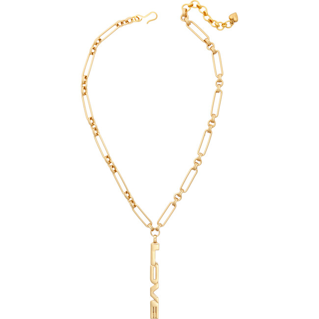 Women's Grand Gesture Adjustable Hook Necklace, Gold