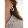 Women's Goldie Hoops, Silver - Earrings - 2