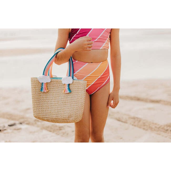 Rainbow Tote, Malibu Rainbow - Bags - 2