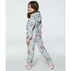 Unicorn Print Bootleg Stretch Pant, Gray Mix - Sweatpants - 3