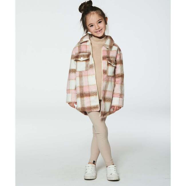 Super Soft Rib Leggings, Medium Beige - Leggings - 3