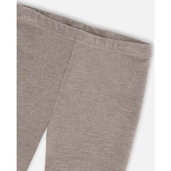 Super Soft Rib Leggings, Grey Mix - Leggings - 4