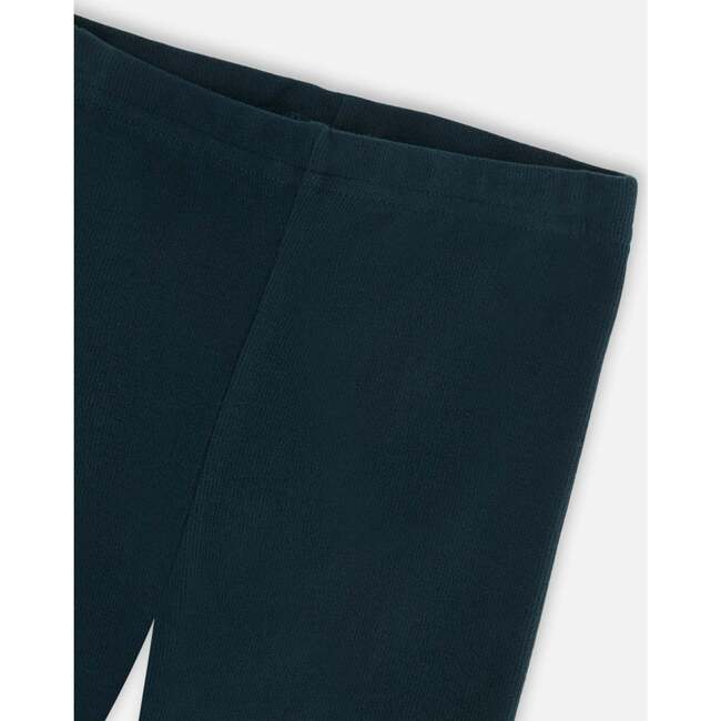 Rib Leggings, Dark Emerald - Leggings - 4