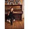 Ribbed Bodice Sleeveless Tulle Skirt Dress, Black - Dresses - 2