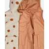 Reversible Sherpa Jacket, Pinky Brown With Dots - Puffers & Down Jackets - 4