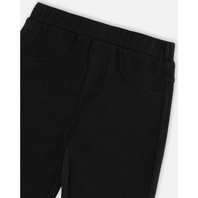 Soft Brushed Fleece Tregging, Black - Leggings - 4