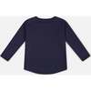 Dinosaures Print Raglan Sleeve T-Shirt With, Navy - T-Shirts - 3