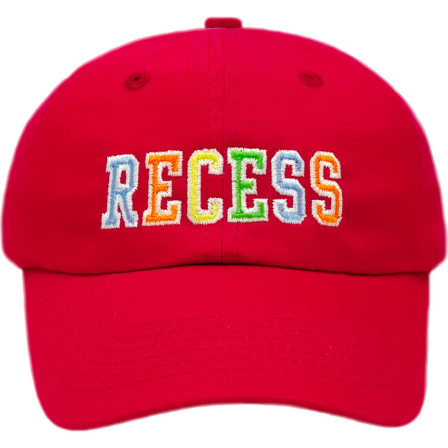 RECESS Baseball Hat, Red