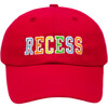 RECESS Baseball Hat, Red - Hats - 1 - thumbnail