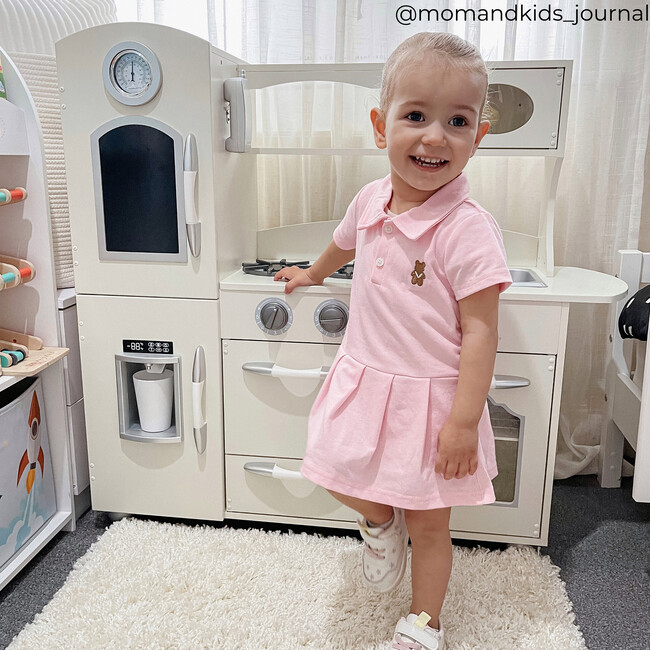 Little Chef Westchester Retro Play Kitchen, White - Play Kitchens - 11