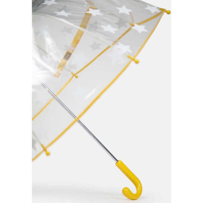 Tula Stars Print Umbrella, Yellow - Umbrellas - 4