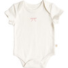 Baby Onesie, Pink Bow - Onesies - 1 - thumbnail