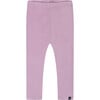 Super Soft Rib Leggings, Lilac - Leggings - 1 - thumbnail