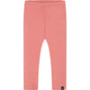 Super Soft Rib Leggings, Pink - Leggings - 1 - thumbnail