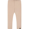 Super Soft Rib Leggings, Medium Beige - Leggings - 1 - thumbnail
