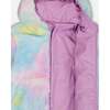 Reversible Tie-Dye Sherpa Jacket, Lilac - Puffers & Down Jackets - 3