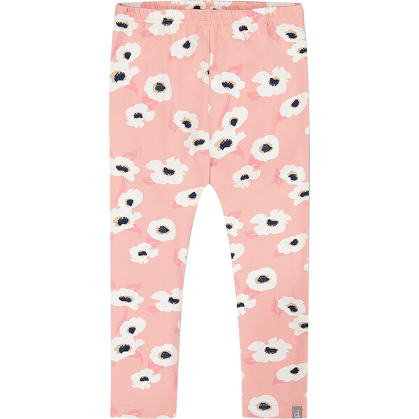 Deux Par Deux Jersey Leggings - Mauve Glow Heart Knee Print main image 1