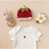 Baby Onesie, Red Strawberry - Onesies - 6