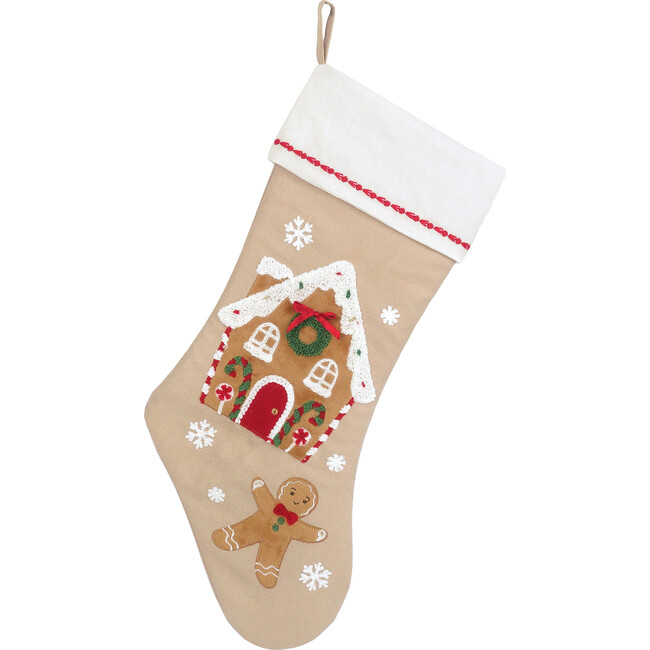 Gingerbread House Stocking