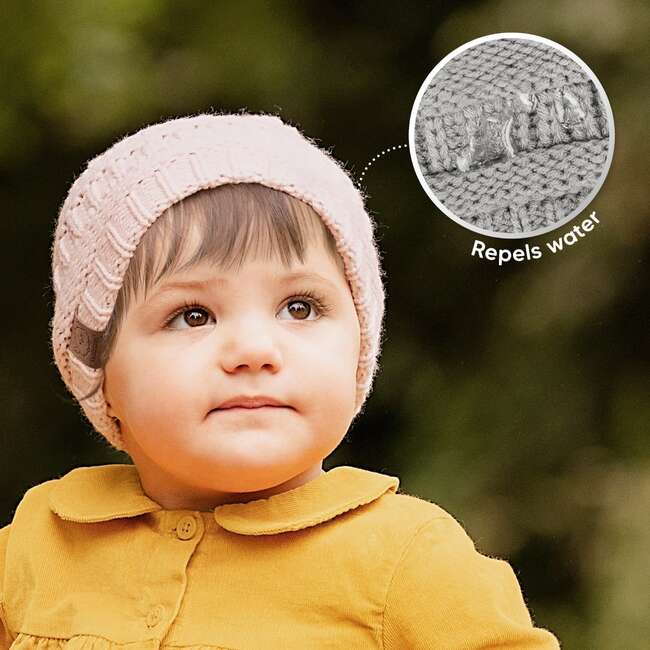 Baby's Warmzy Beanies, Sweet Pink (Pack Of 3) - Hats - 7