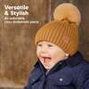 Baby's Pom Knitted Beanie, Blast (Pack Of 2) - Hats - 3