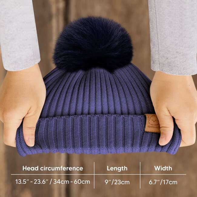 Baby's Pom Knitted Beanie, Blast (Pack Of 2) - Hats - 5