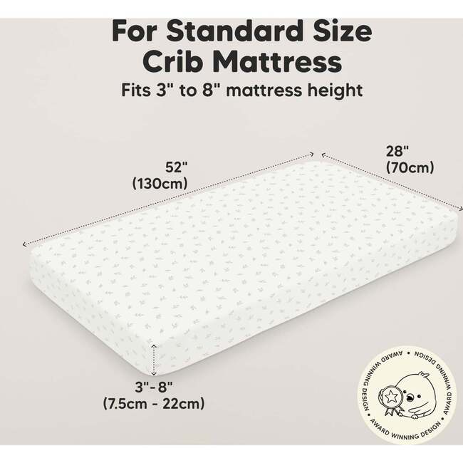 Isla Fitted Crib Sheets, Herb - Crib Sheets - 3