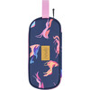 Unicorn Print Pencil Case, Navy - School Supplies - 1 - thumbnail