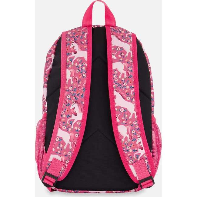 Toddler Girls Unicorn Print Backpack 16L, Pink - Backpacks - 3