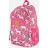 Toddler Girls Unicorn Print Backpack 16L, Pink - Backpacks - 5