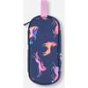 Unicorn Print Pencil Case, Navy - School Supplies - 4