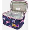 Unicorn Print Lunch Box, Navy - Lunchbags - 5