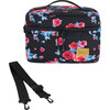 Roses Print Lunch Box, Black - Lunchbags - 1 - thumbnail