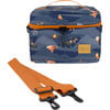 Moutains Animals Print Lunch Box, Navy - Lunchbags - 1 - thumbnail