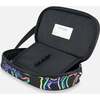 Neon Dino Print Pencil Case, Black - School Supplies - 4