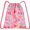 Girls Marble Print Cinched Top Drawstring Bag, Multicolors - Bags - 1 - thumbnail