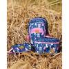 Kitten Print Pencil Case, Navy Blue - School Supplies - 2