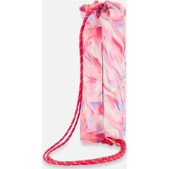 Girls Marble Print Cinched Top Drawstring Bag, Multicolors - Bags - 2