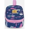 Kitten Print Pencil Case, Navy Blue - School Supplies - 3