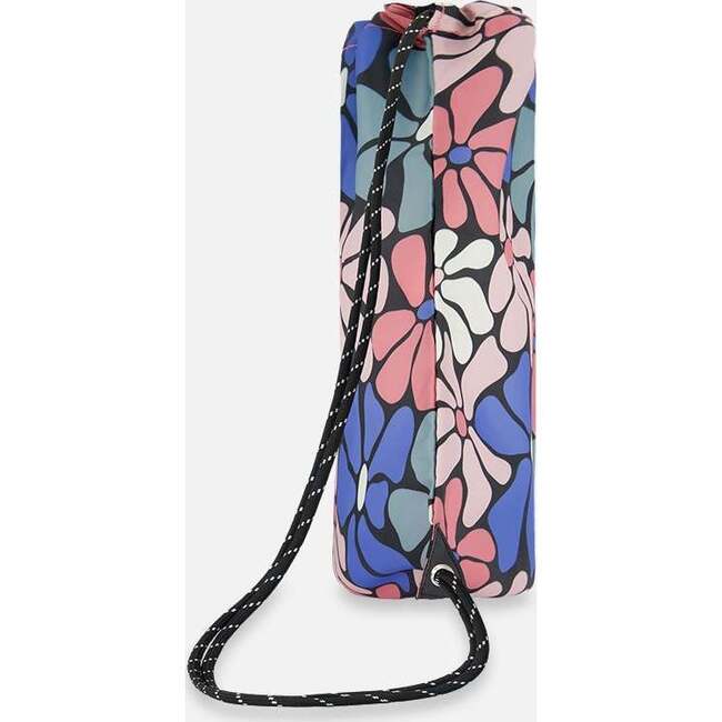 Girls Retro Flowers Print Cinched Top Drawstring Bag, Multicolors - Bags - 3