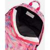 Girls Marble Print Backpack 25L, Multicolors - Backpacks - 3