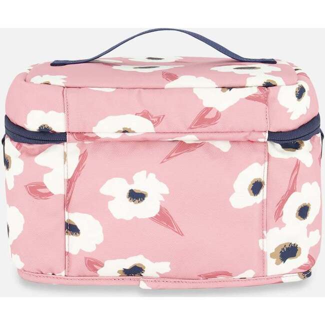 Flowers Print Lunch Box, Pink & Off-White - Lunchbags - 3