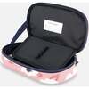 Flowers Print Pencil Case, Pink & Off-White - School Supplies - 4