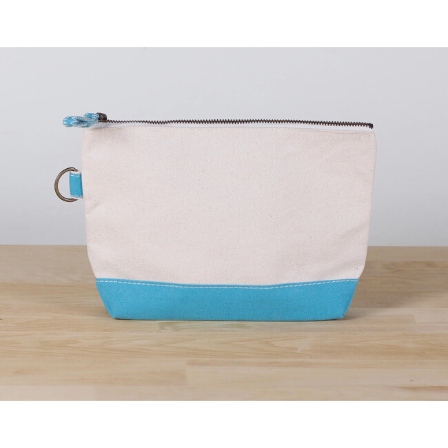 Pencil Pouch, Aqua - School Supplies - 3