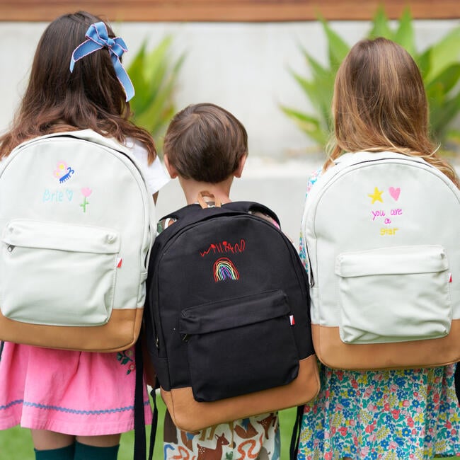 Backpack, Grey - Backpacks - 2