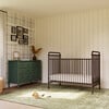 Abigail 3-in-1 Convertible Mini Crib, Vintage Iron - Cribs - 2