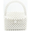 Pearl Detail Handbag, Ivory - Bags - 1 - thumbnail