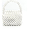 Pearl Detail Handbag, Ivory - Bags - 2